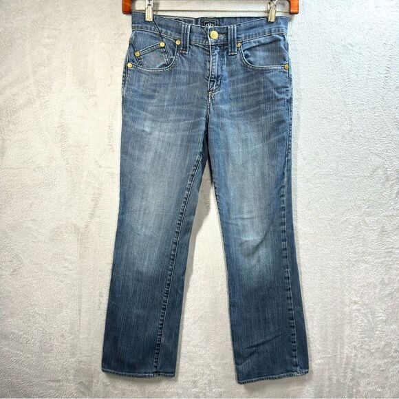 Rock & Republic Straight Leg Medium Wash Jeans‎ Embroidered Pockets Men’s 29x30 - Picture 1 of 7
